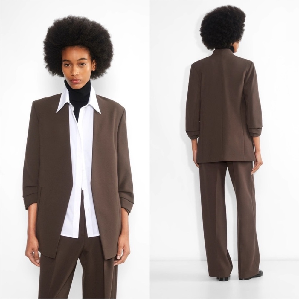 NWT Aritzia Babaton Power Blazer Mirror Crepe Size 2
